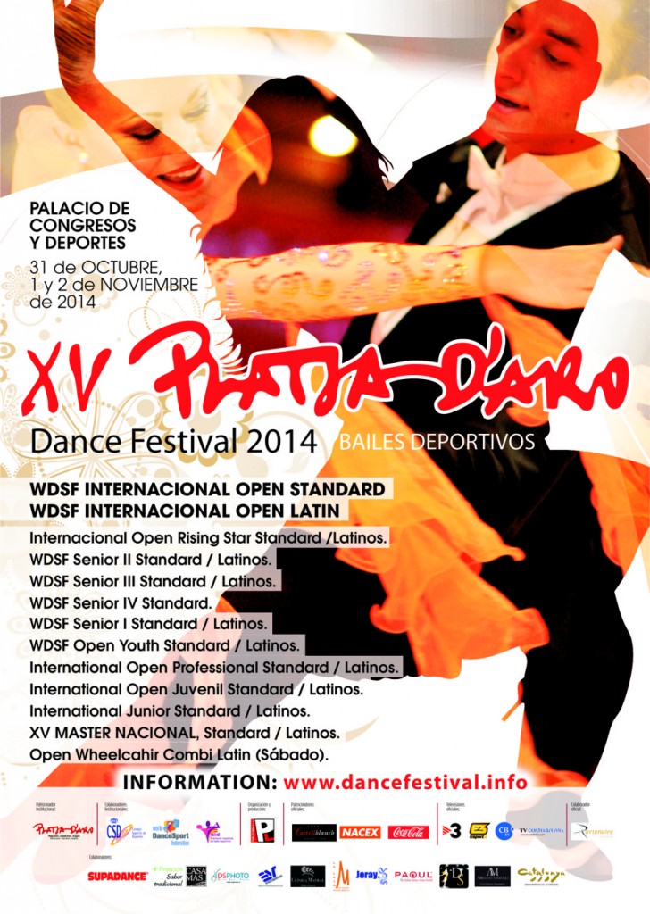 Poster Dance Festival Platja d’Aro 2014